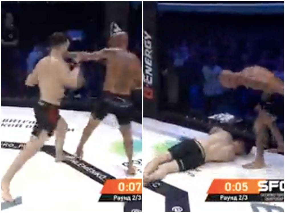Blink and you might miss the magic Renato Gomes conjured up at a regional MMA event.