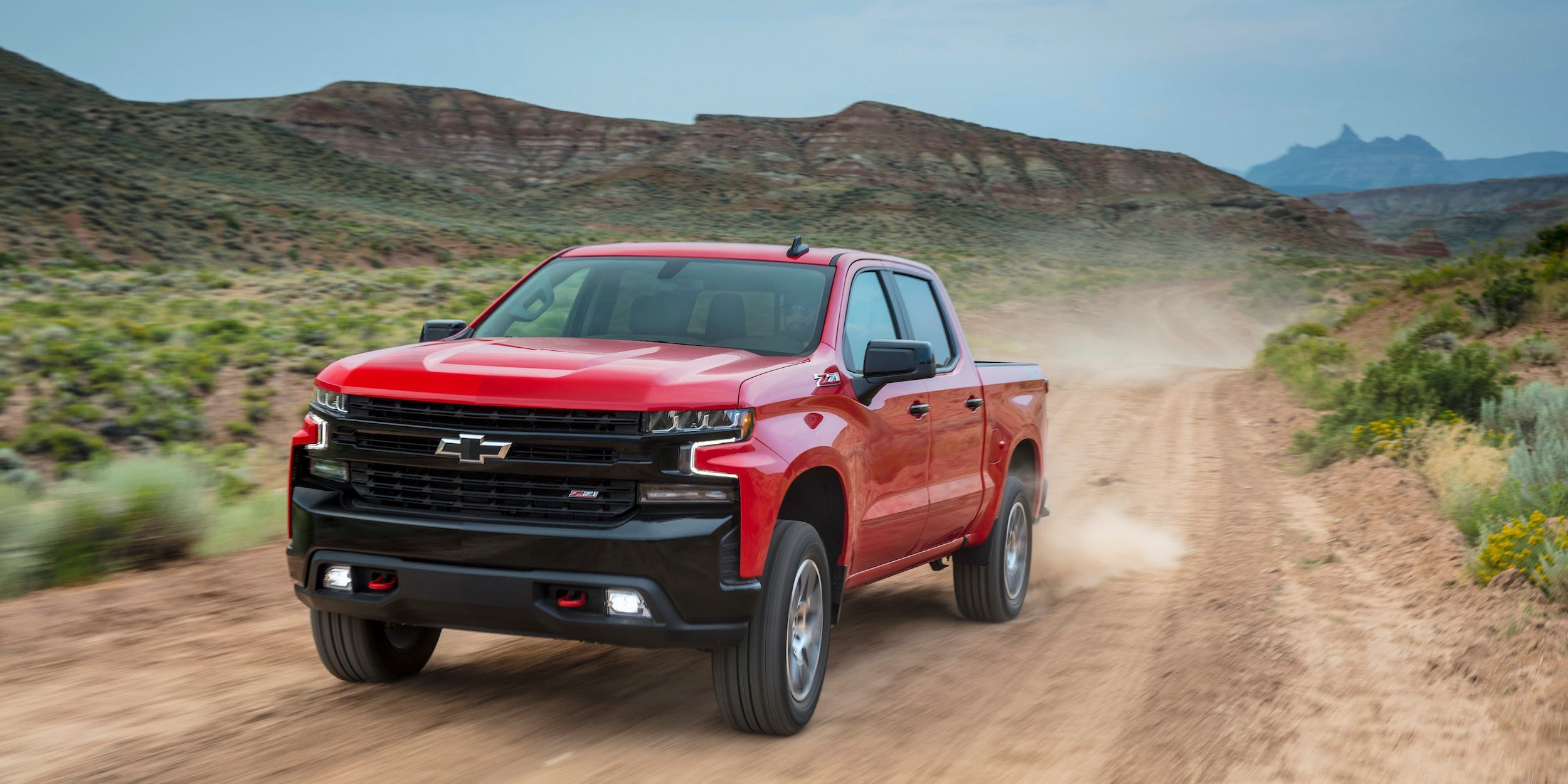 2021 Chevrolet Silverado pickup truck.