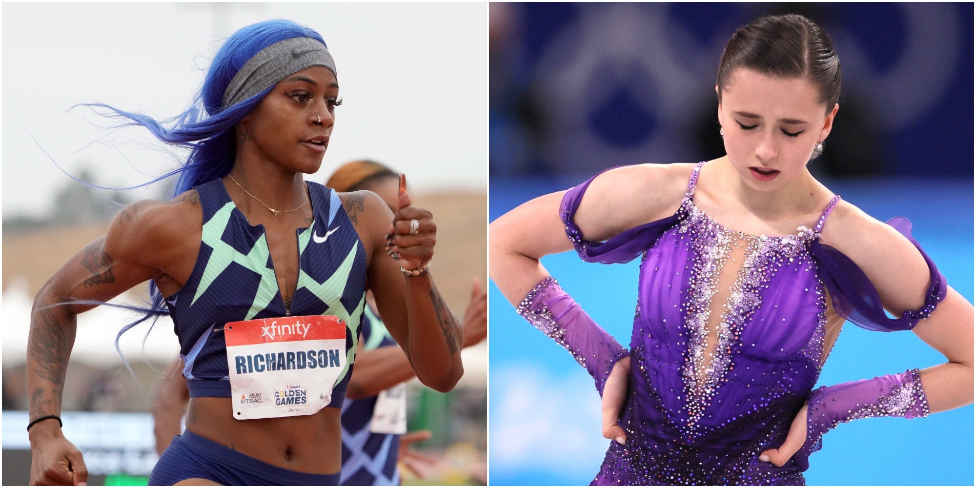 Sha’Carri Richardson, Kamila Valieva.