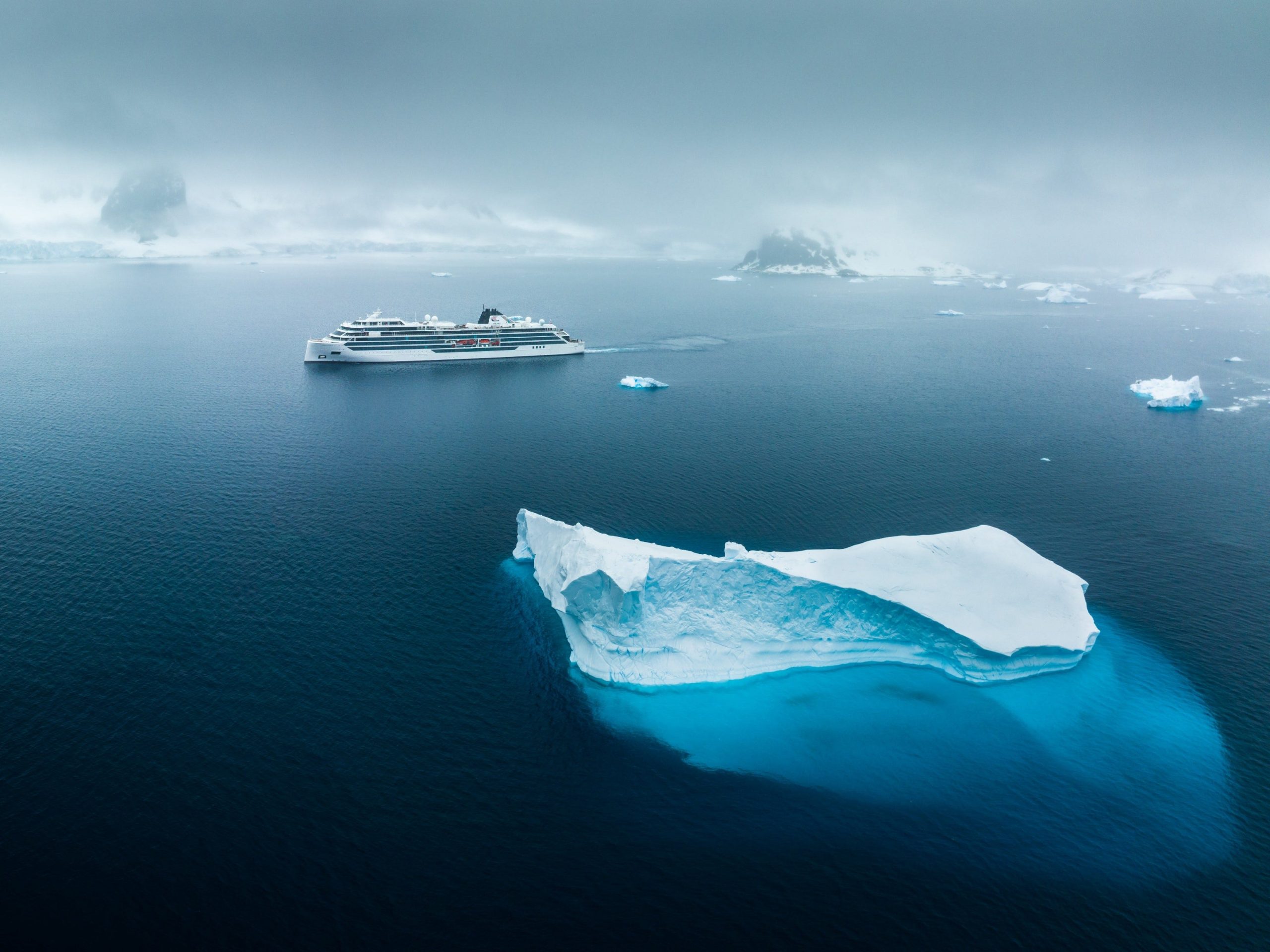De Viking Octantis heeft onlangs zijn eerste reis naar Antarctica voltooid.