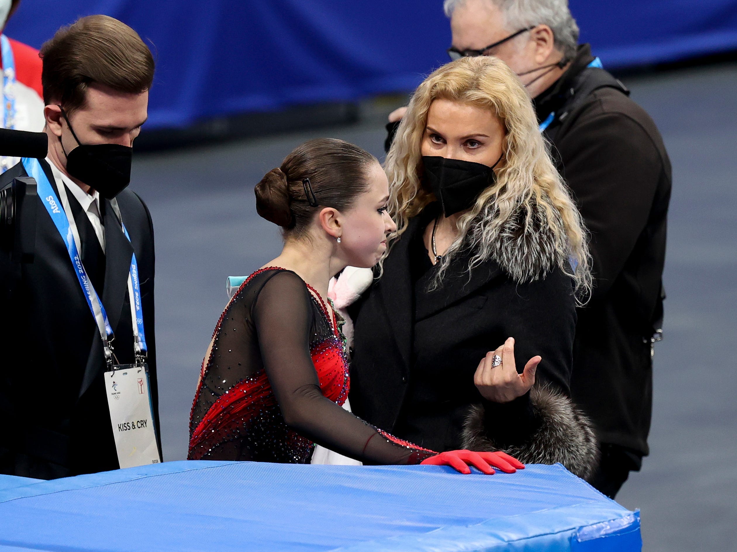 Kamila Valieva and Eteri Tutberidze