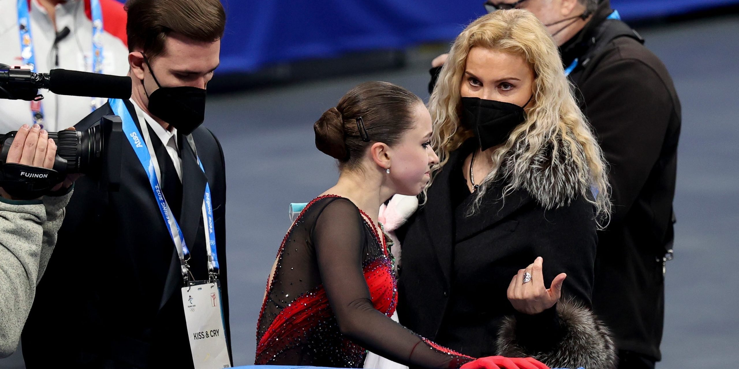 Kamila Valieva and Eteri Tutberidze