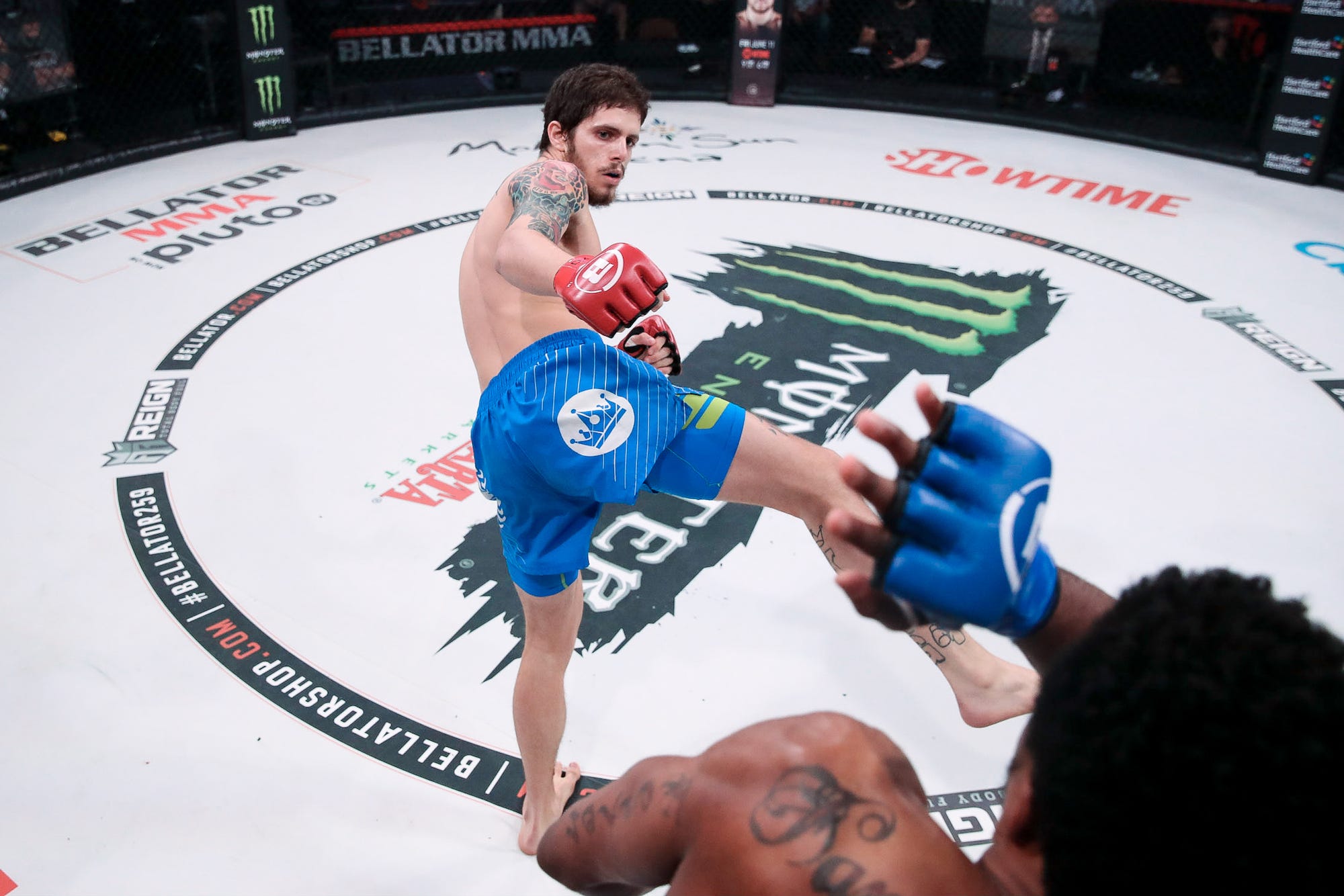 Aviv Gozali at Bellator MMA.