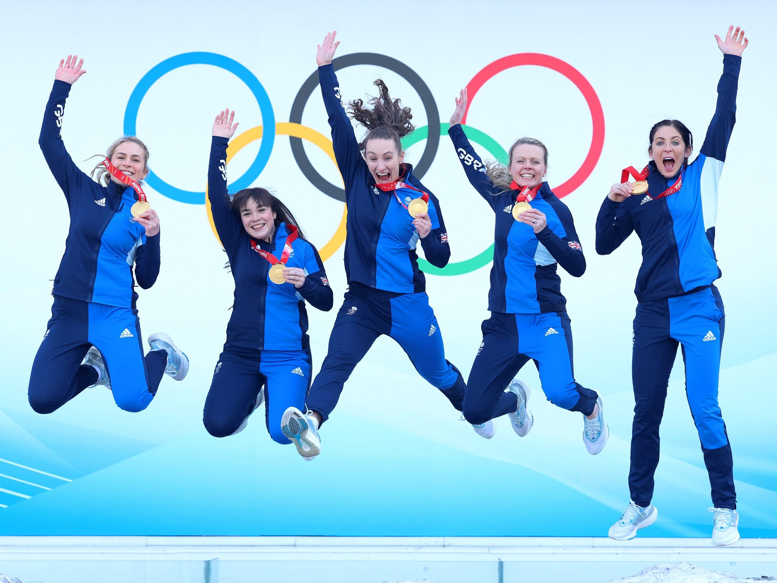 Team Great Britain Women's Curling team at the 2022 Winter Olympics.