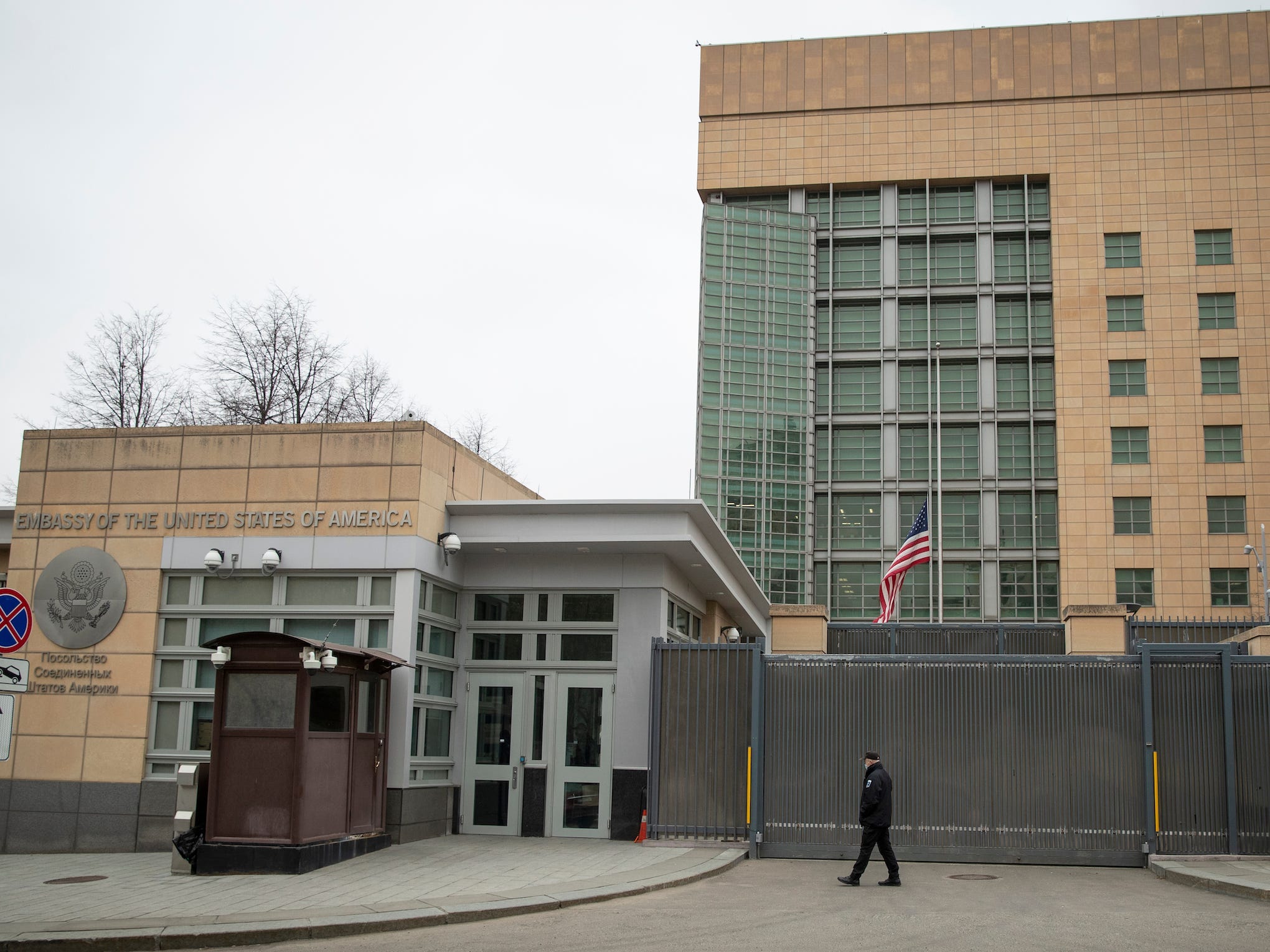 US embassy in Moscow