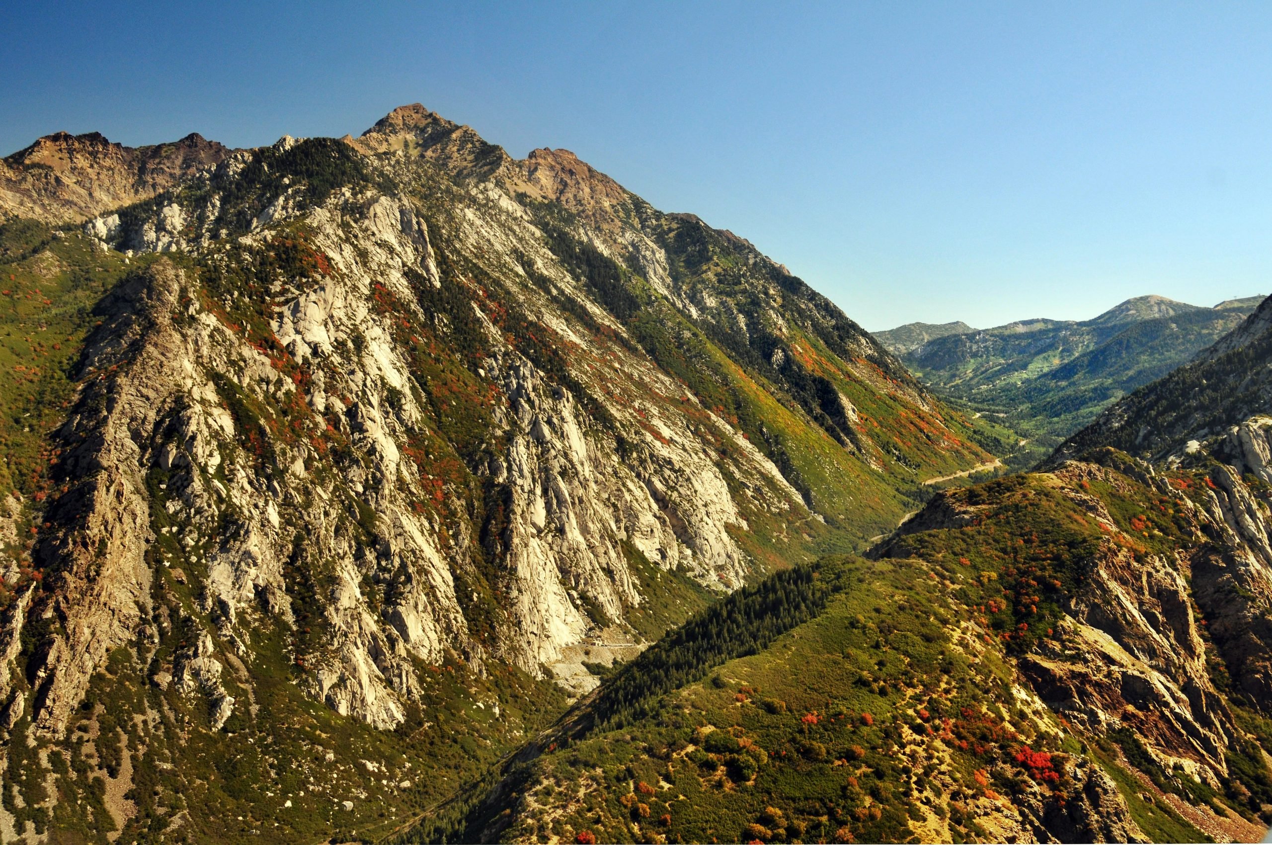 North Ridge of Little Cottonwood Canyon