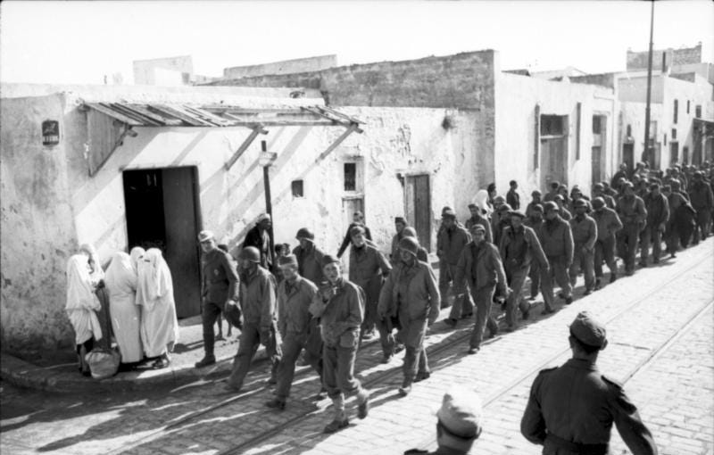 US troops captured in North Africa