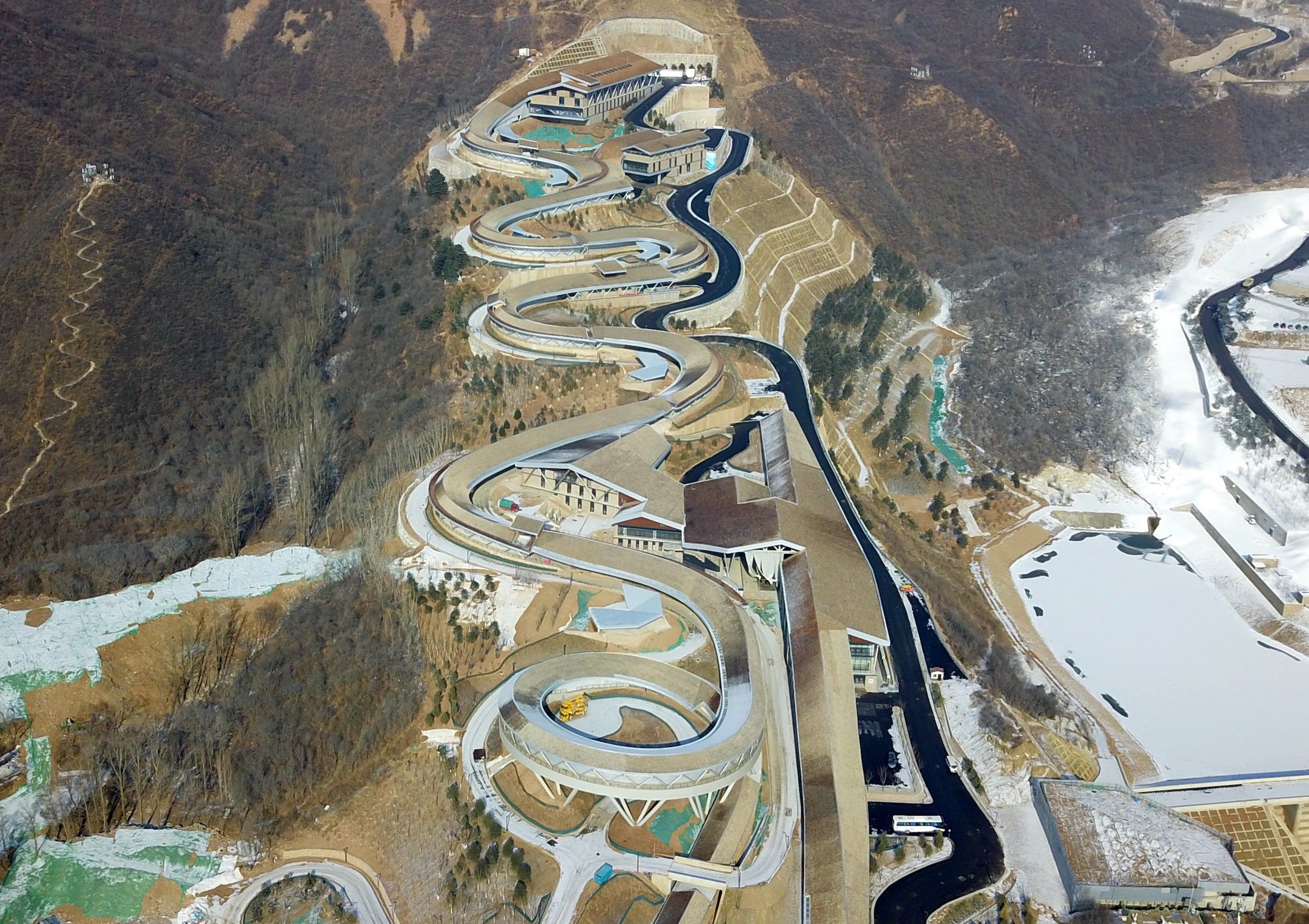 Yanqing National Sliding Center.