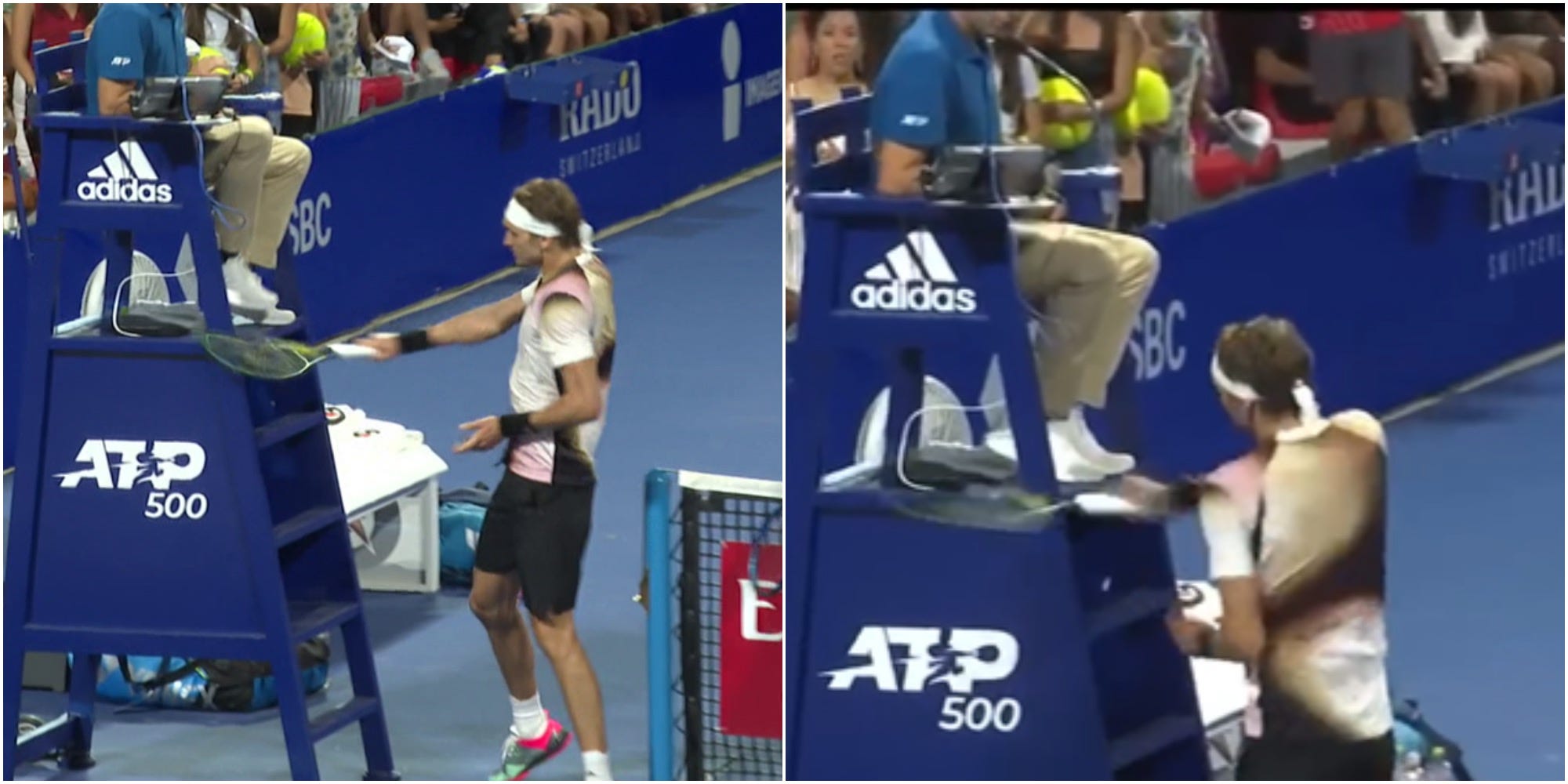 World No. 3 Tennis Star Alexander Zverev Furiously Attacked The Umpire ...