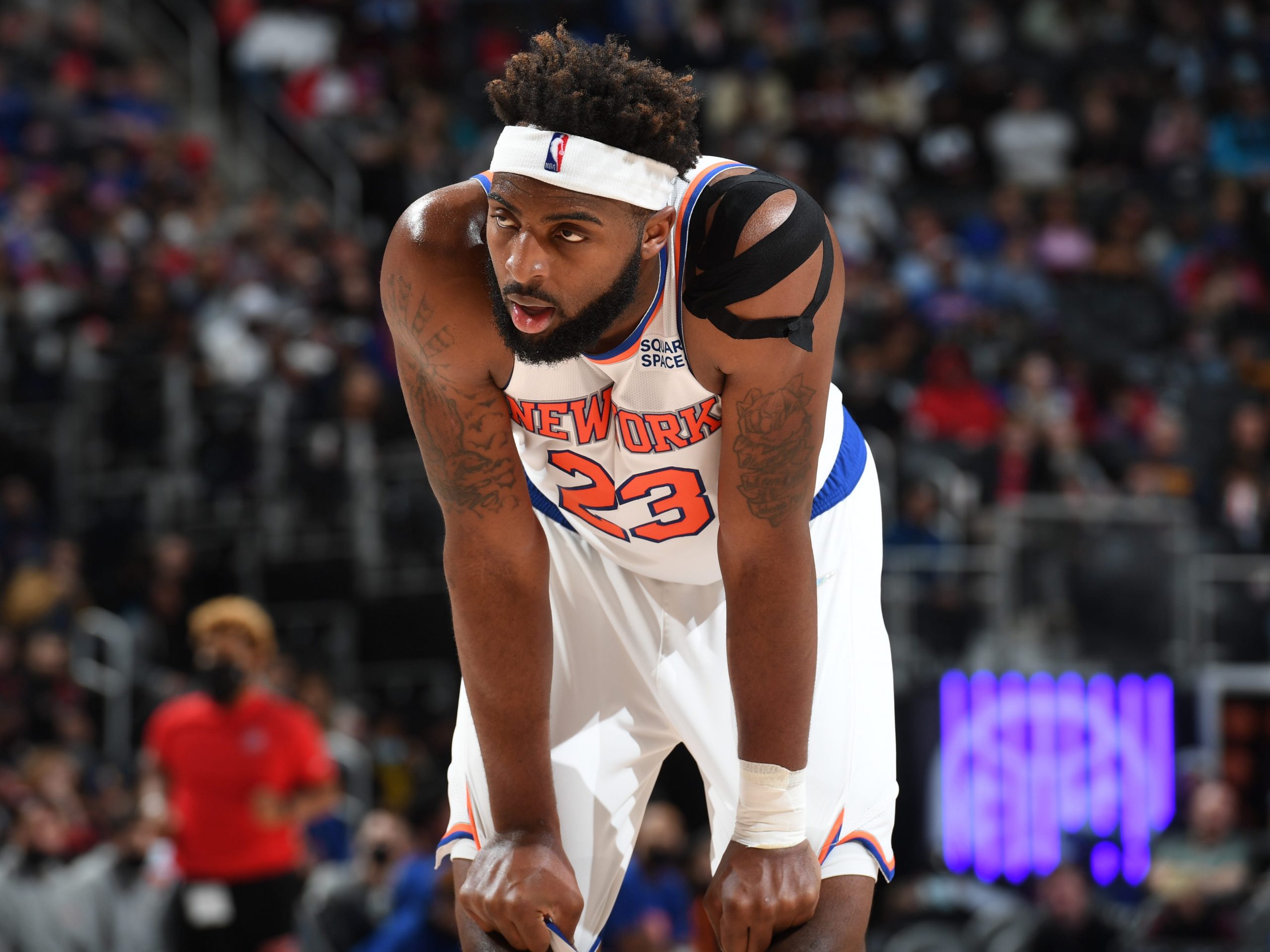 Mitchell Robinson of the New York Knicks.