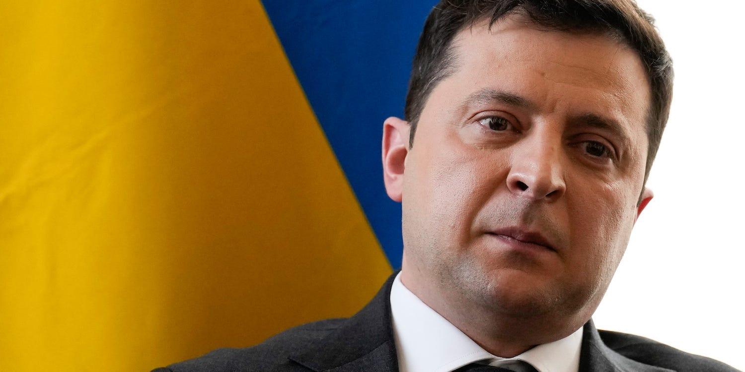 Ukrainian President Volodymyr Zelenskyy