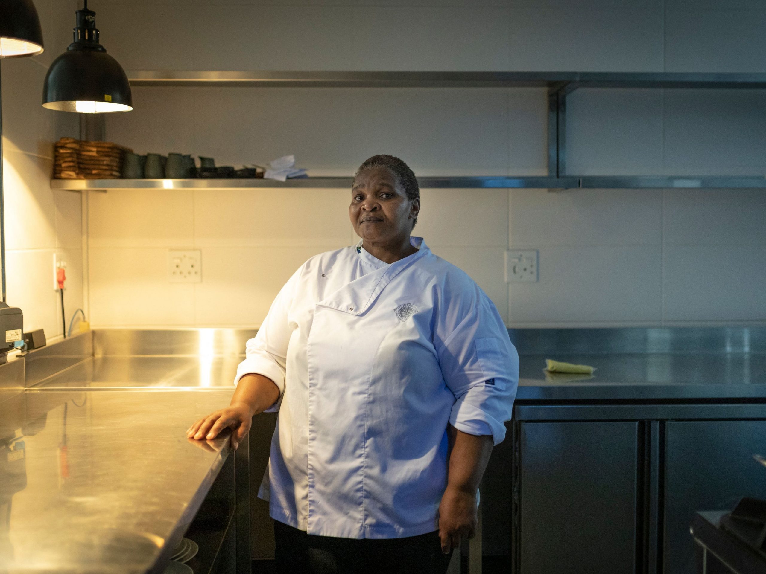 Xoliswa Ndoyiya, Nelson Mandela's former personal chef and chef at Sanctuary Mandela's restaurant.