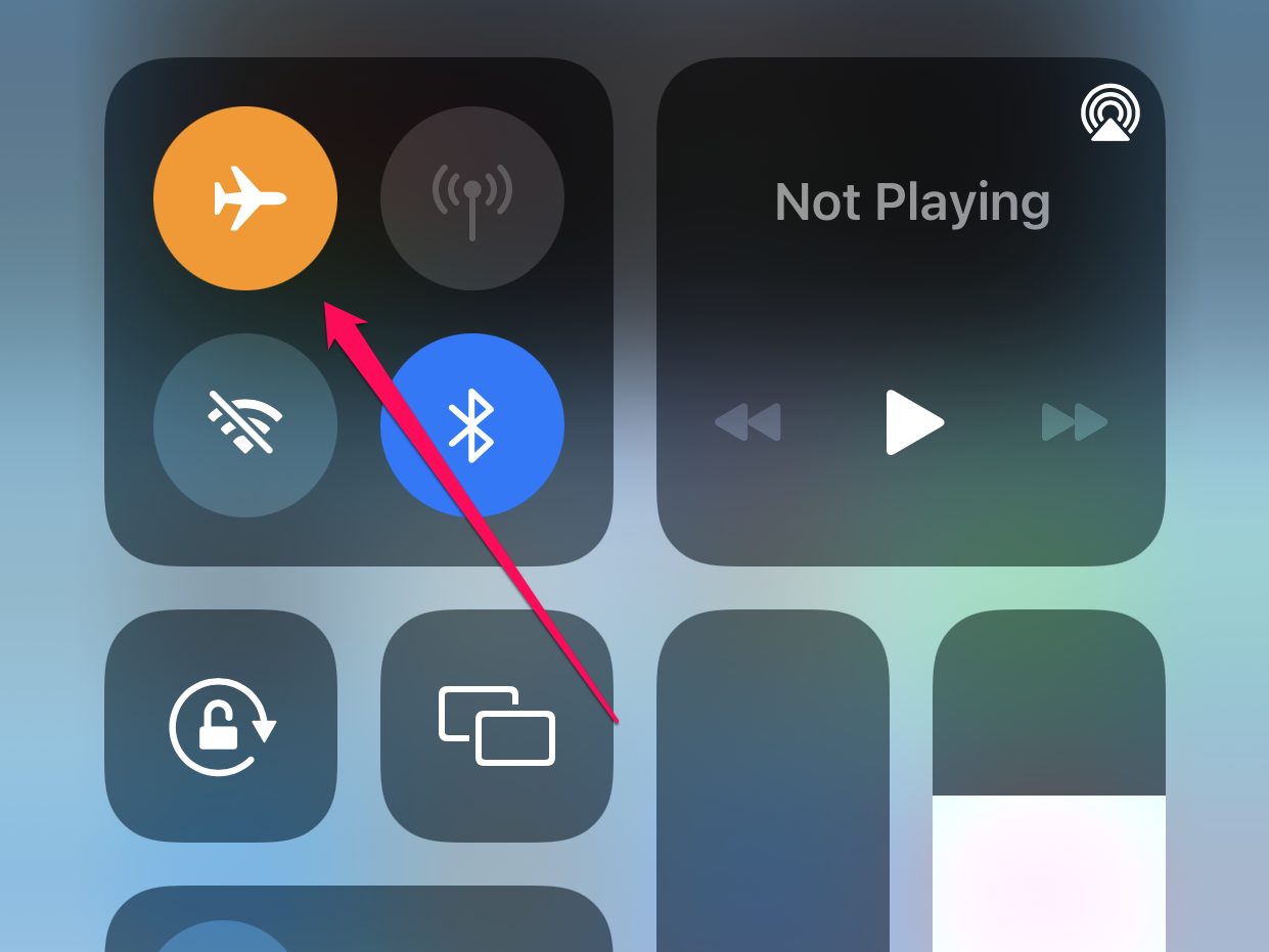 Airplane mode