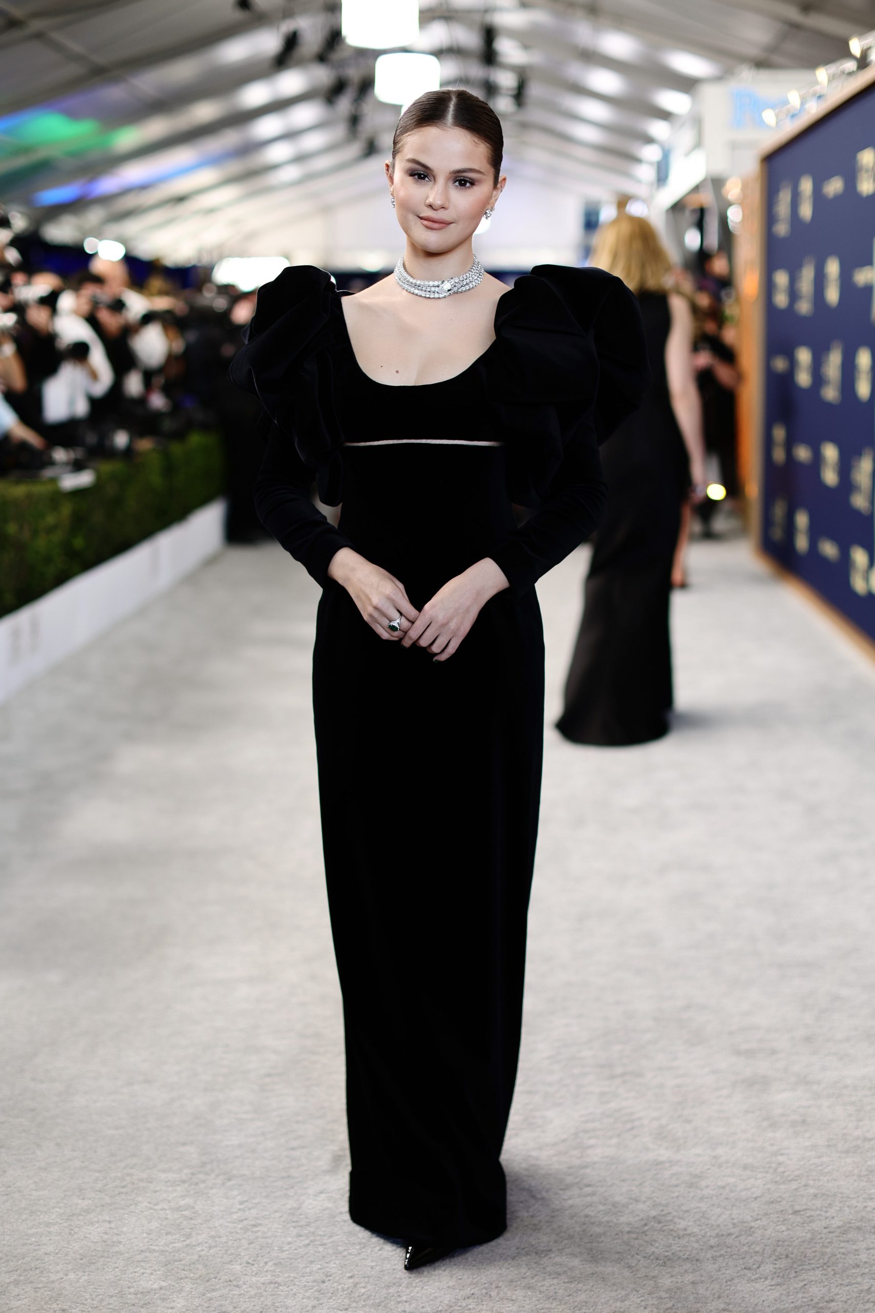 Selena Gomez at the 2022 SAG Awards.