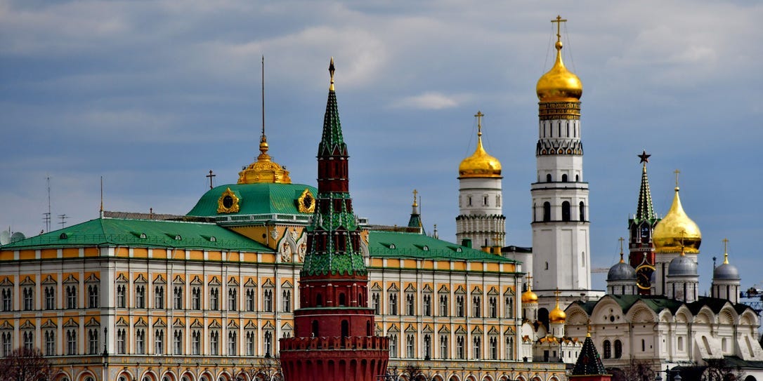 The Kremlin Palace in Moscow, Russia.