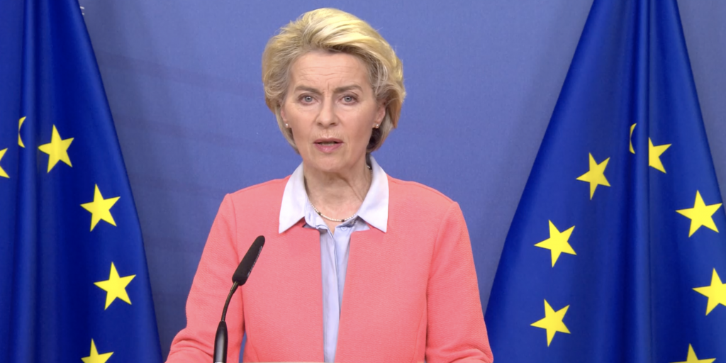 EC President Ursula von der LEYEN
