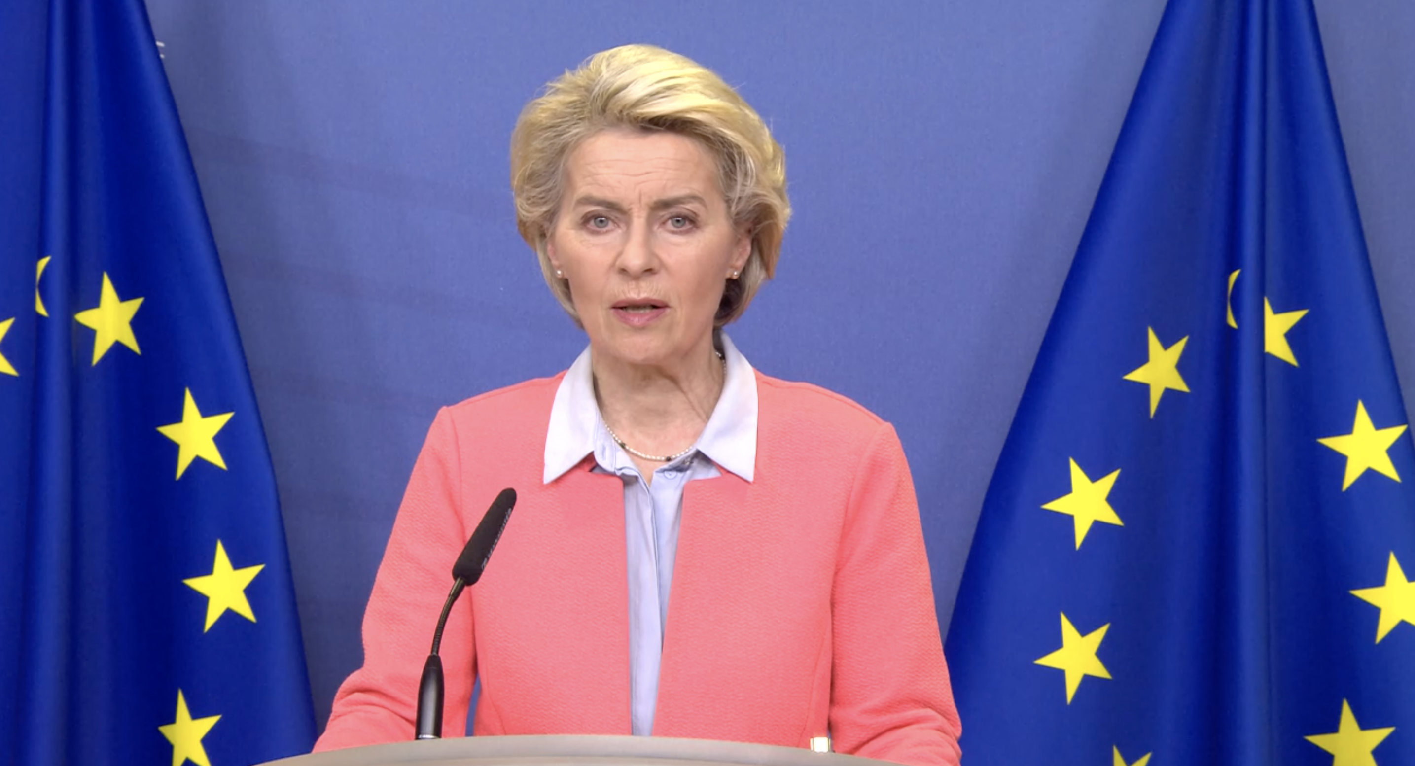 President van de Europese Commissie Ursula von der Leyen. Foto: Videostill/EC Audiovisual Service.