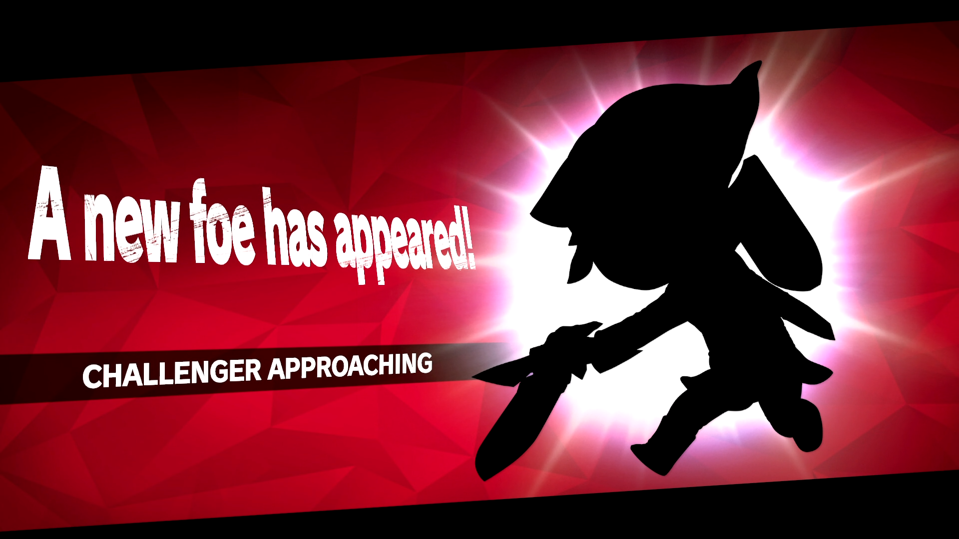 A screenshot from Super Smash Bros. Ultimate, showing the screen that appears when a new character can be unlocked.