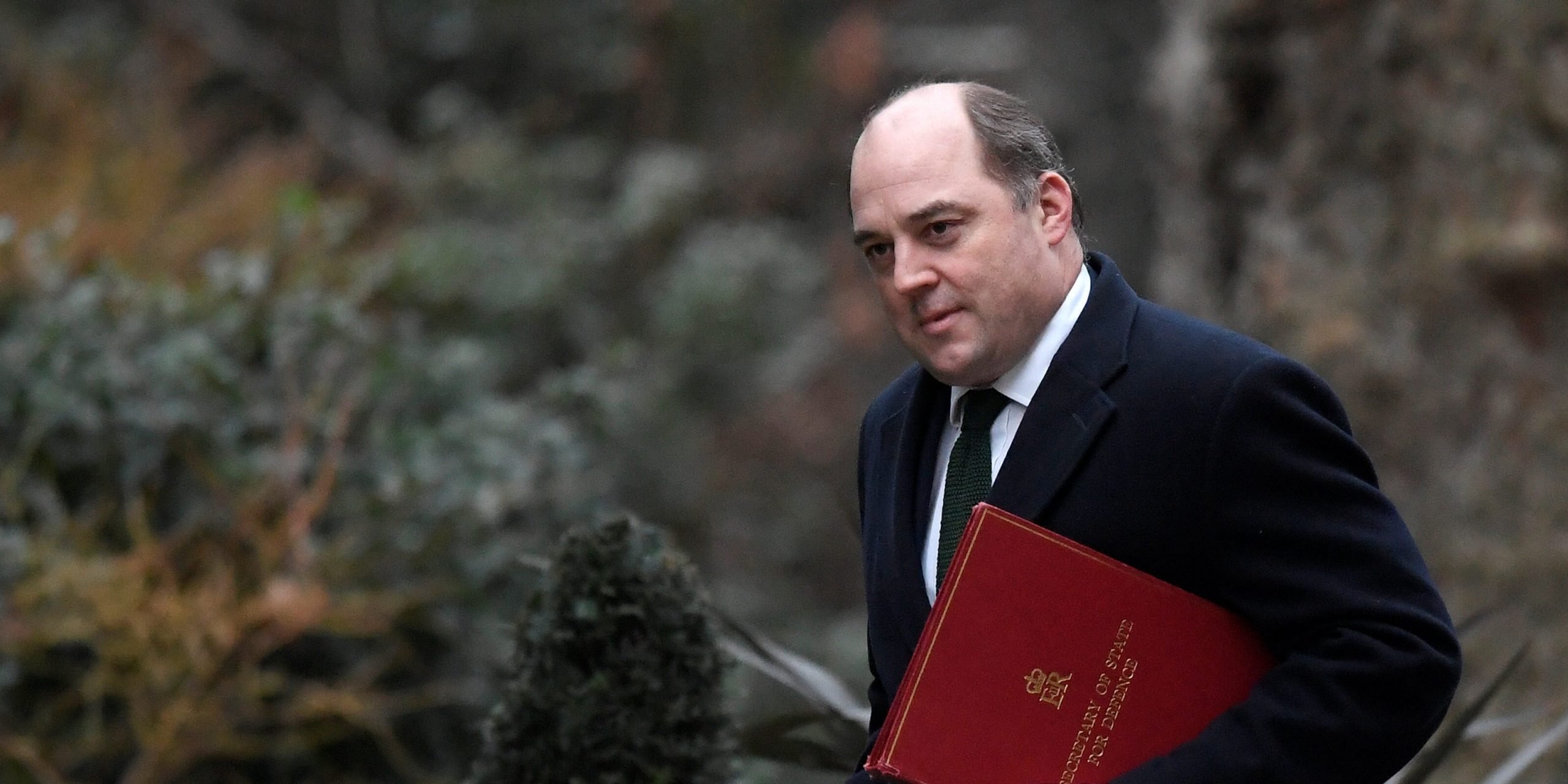 Britain's Defence Secretary Ben Wallace is seen at Downing Street in London, Britain, January 6, 2020