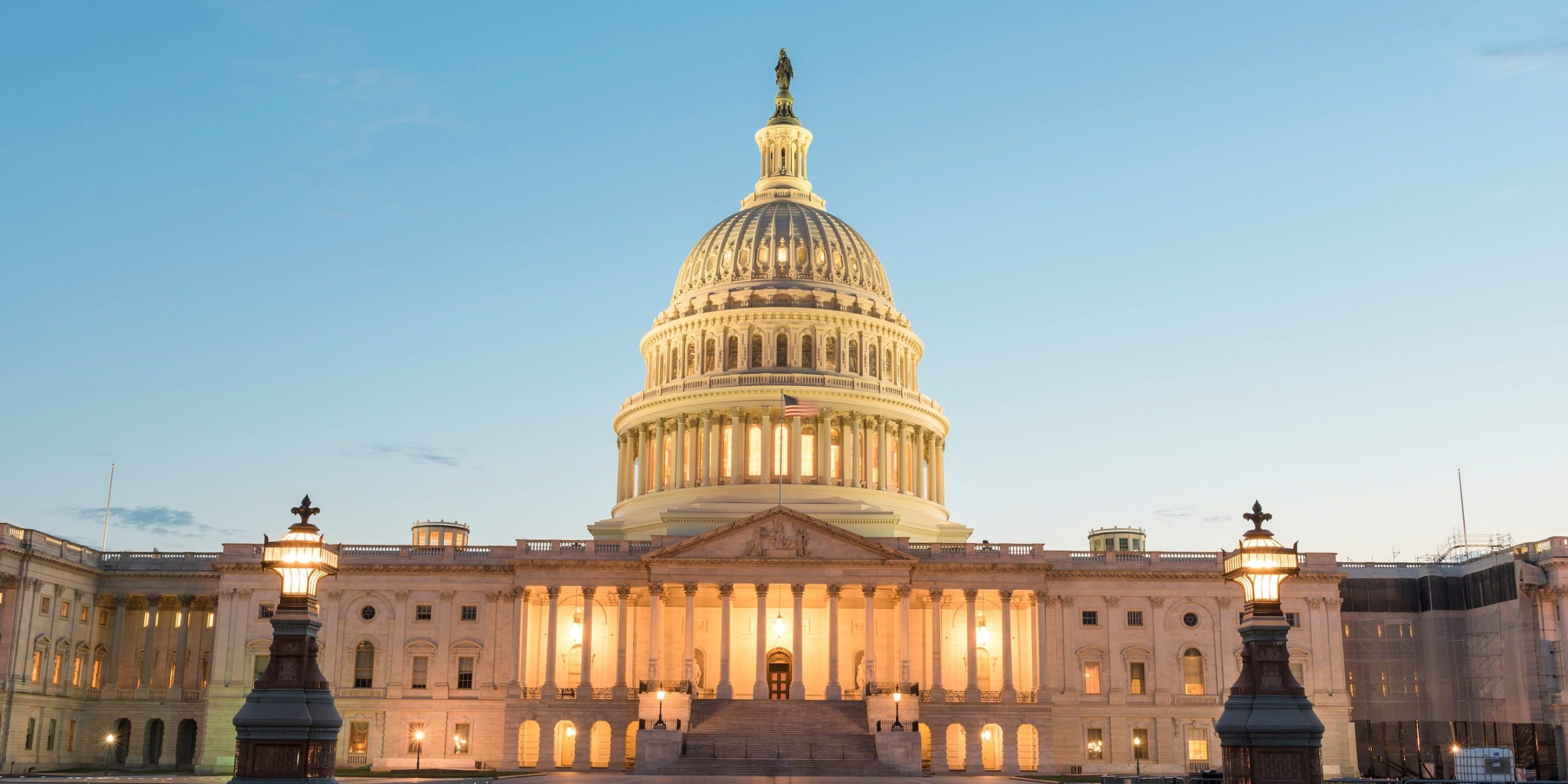 Congress at sunset