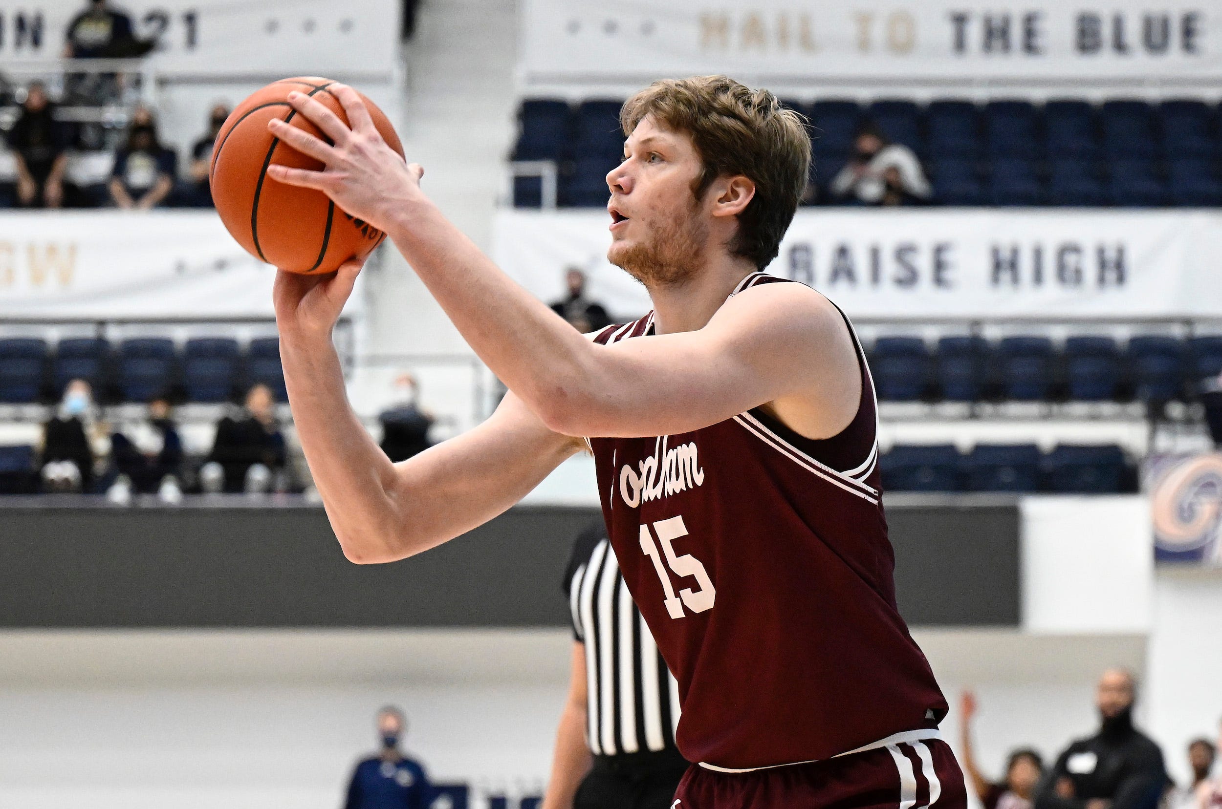 Fordham's Rostyslav Novitskyi.