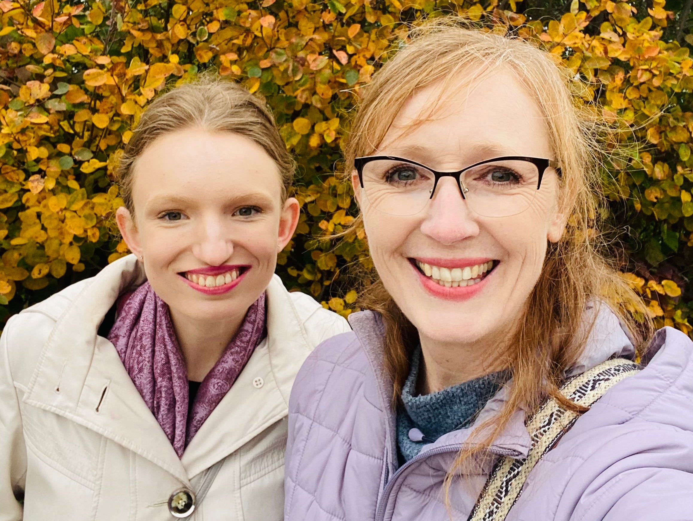 Barb and her daughter Violet