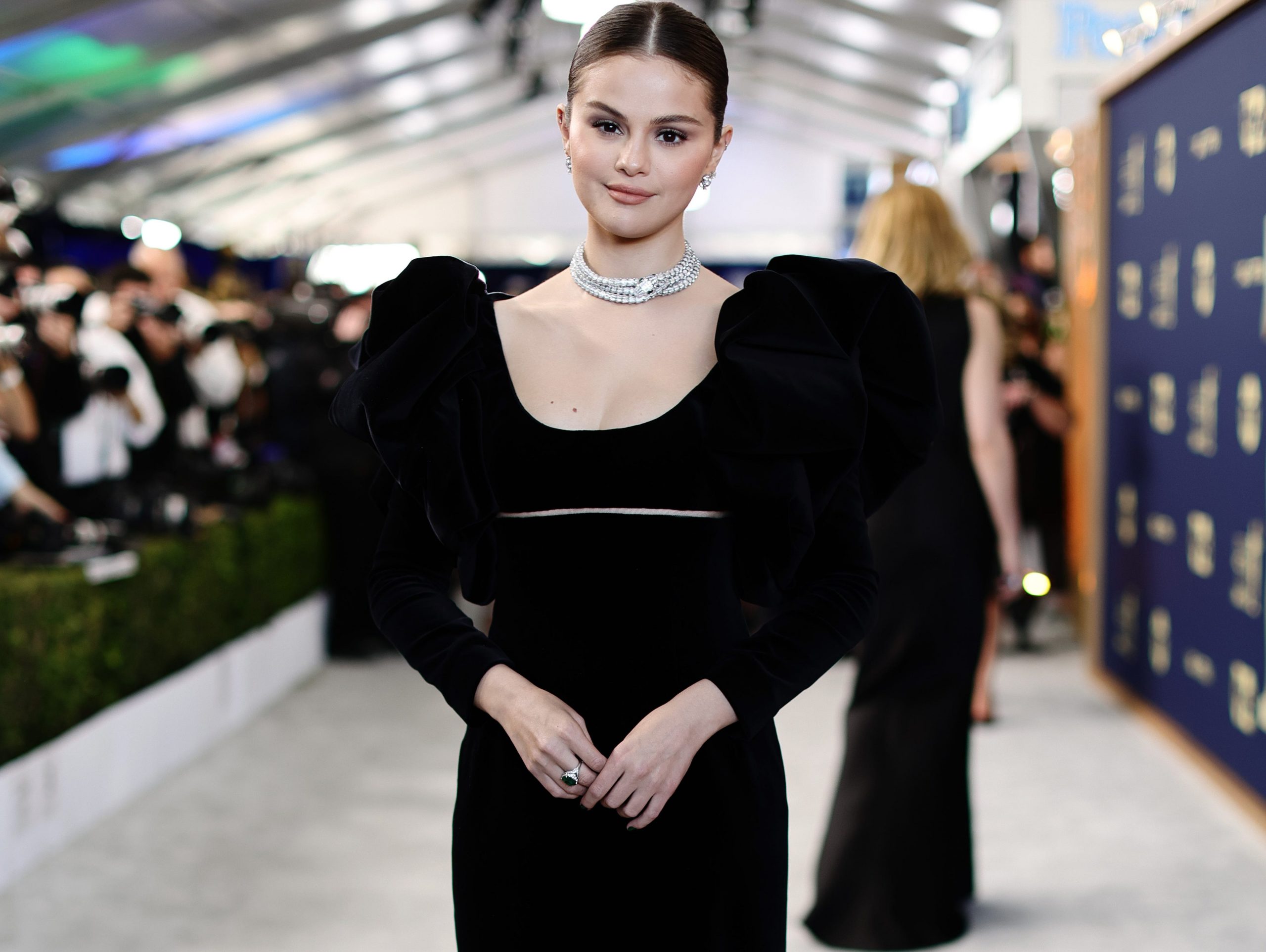 Selena Gomez at the 2022 SAG Awards.