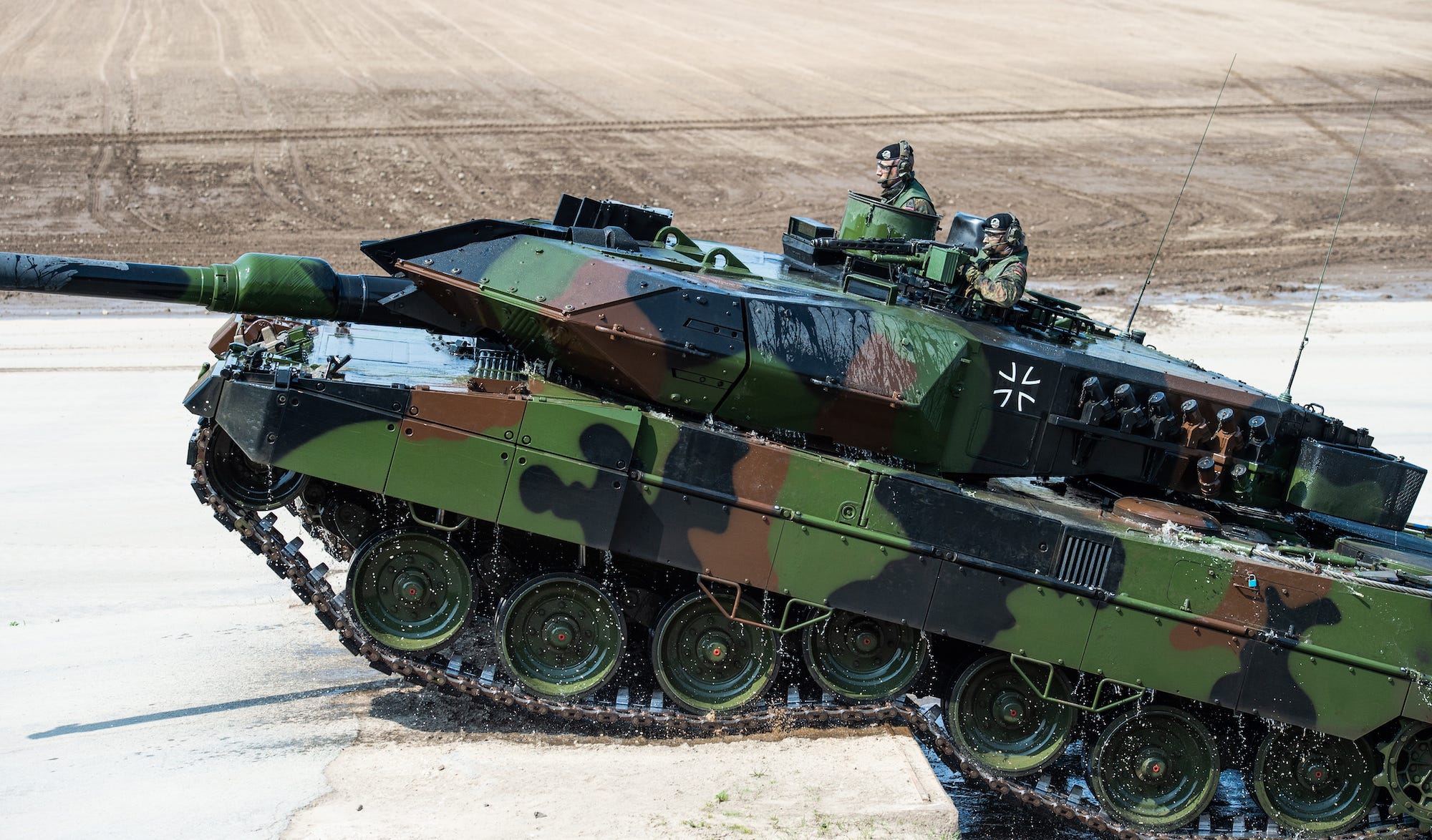 German Leopard 2 main battle tank