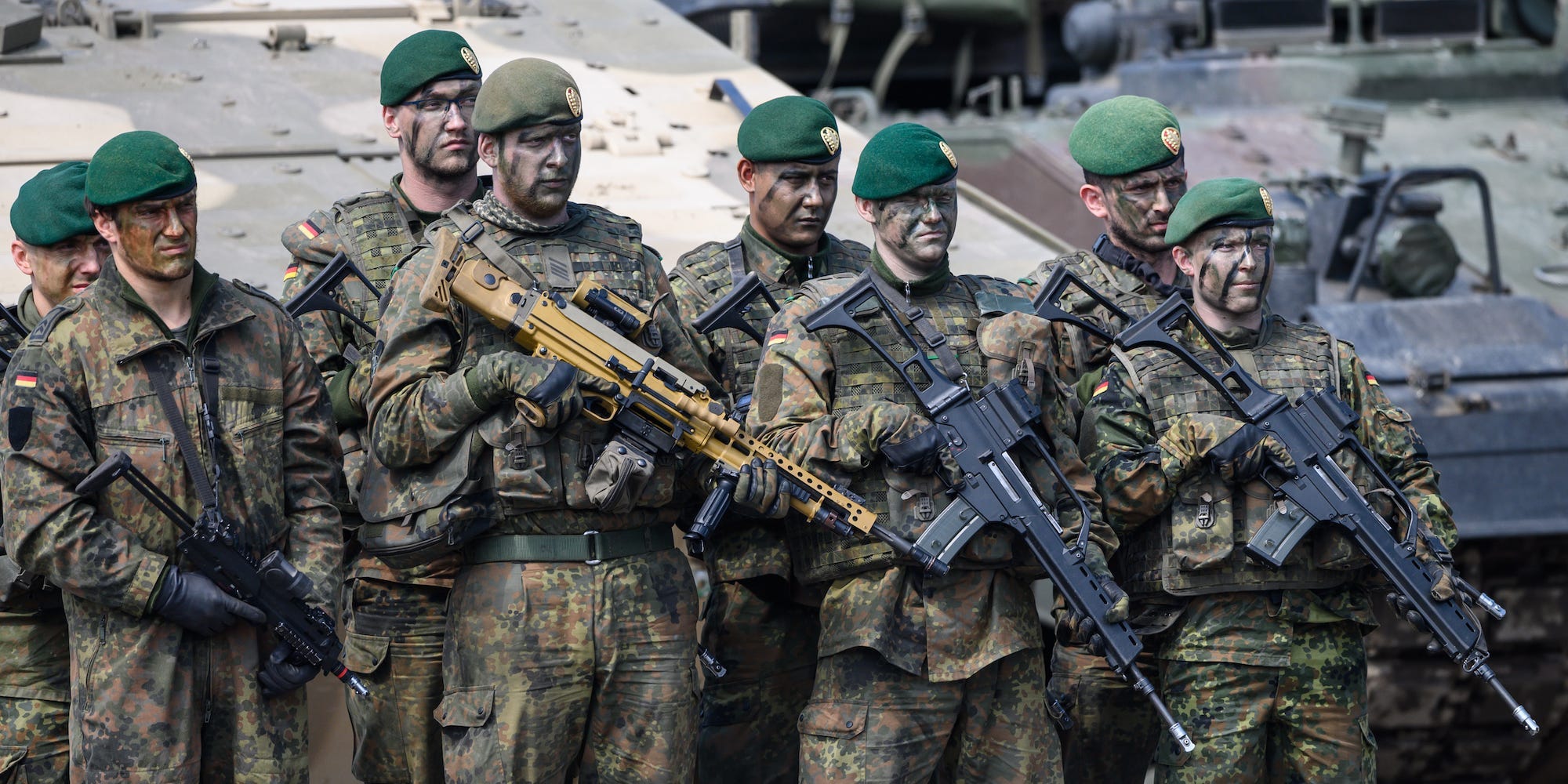 NATO Very High Readiness Joint Task Force soldiers