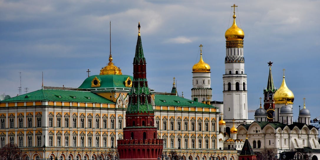 The Kremlin Palace in Moscow, Russia.