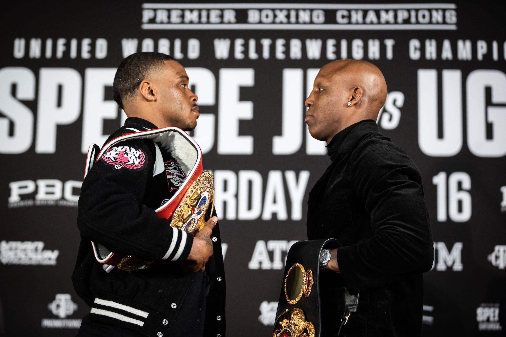 Errol Spence Jr. and Yordenis Ugas faced-off Wednesday.