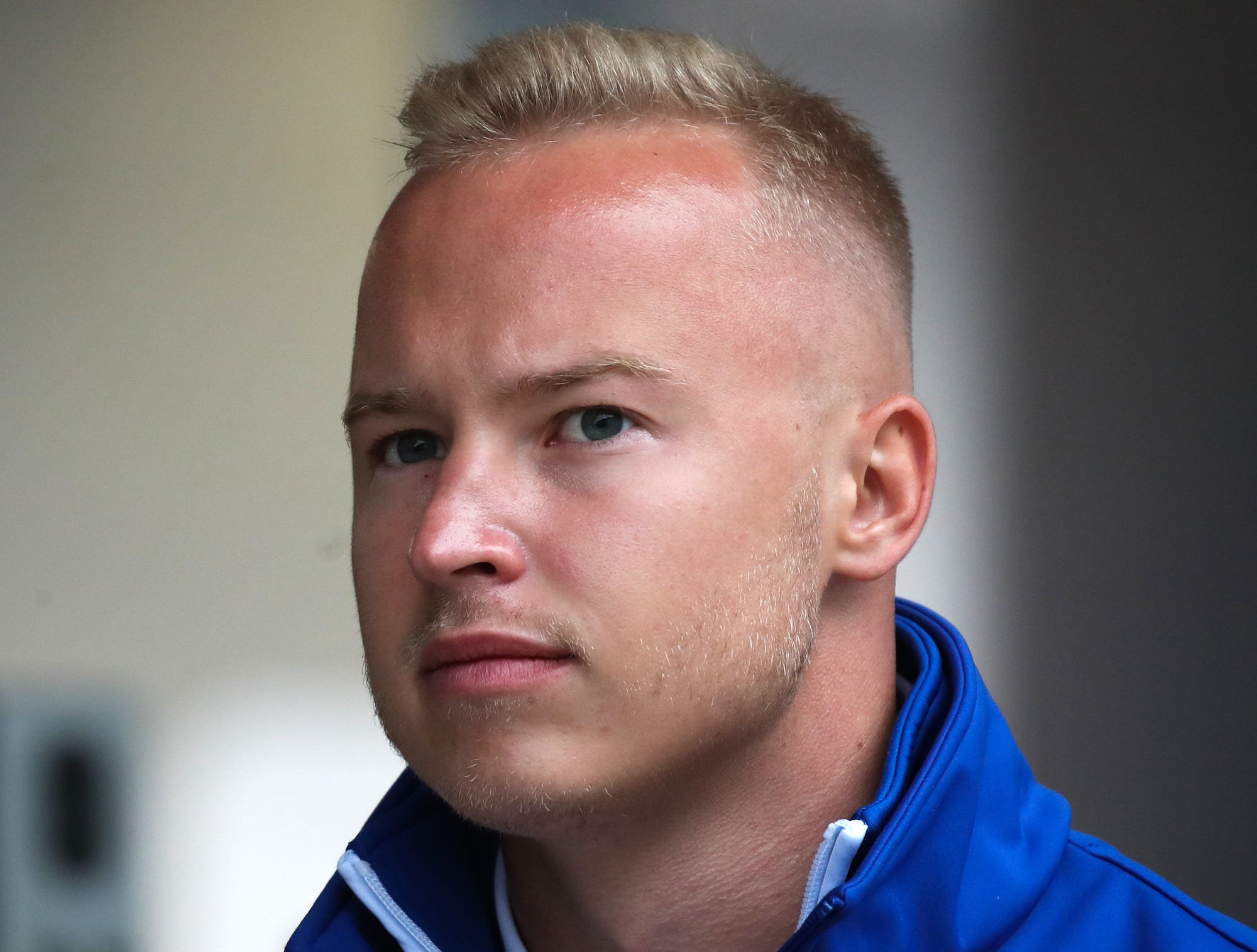 Haas F1 Team driver Nikita Mazepin is seen ahead of the 2021 Formula One Russian Grand Prix to be held in Sochi on September 24-26, 2021, at the Sochi Autodrom racing circuit