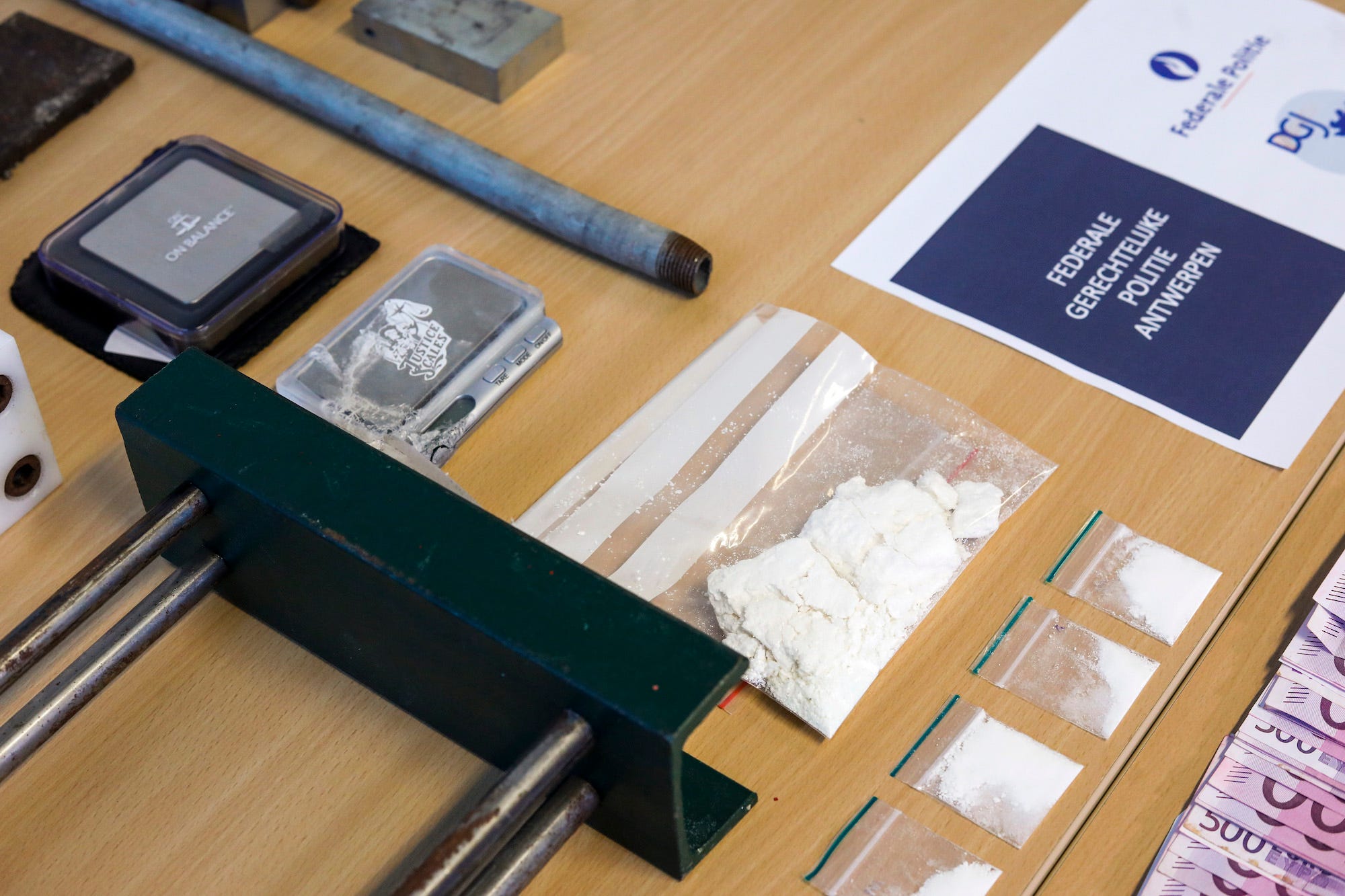 Cocaine seized in Antwerp