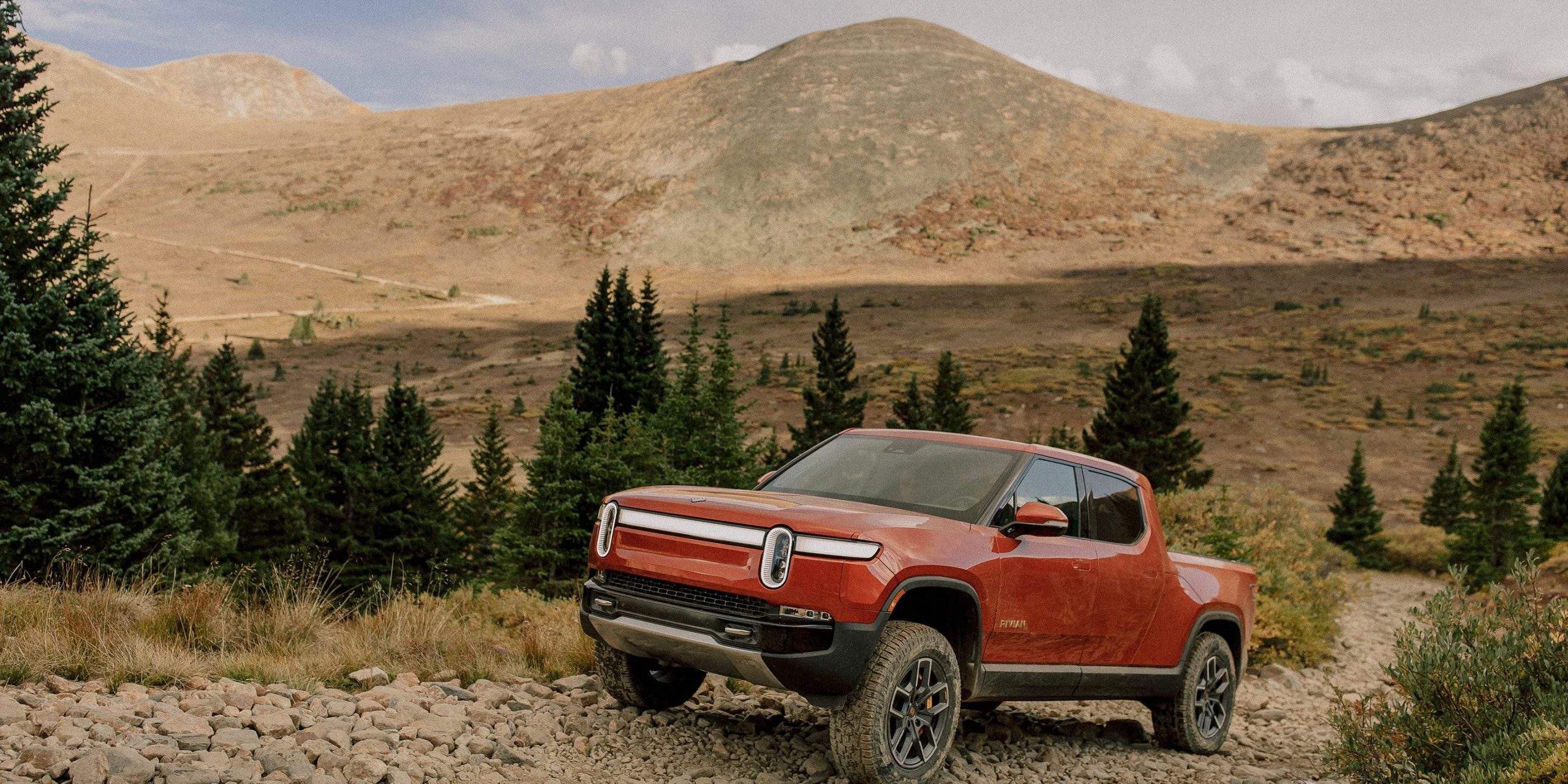 The 2022 Rivian R1T.