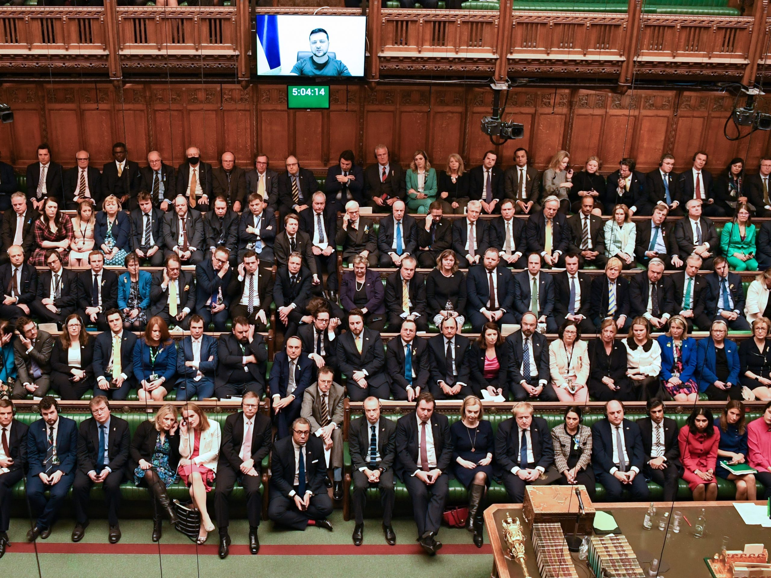 President Volodymyr Zelenskyy's address to the House of Commons