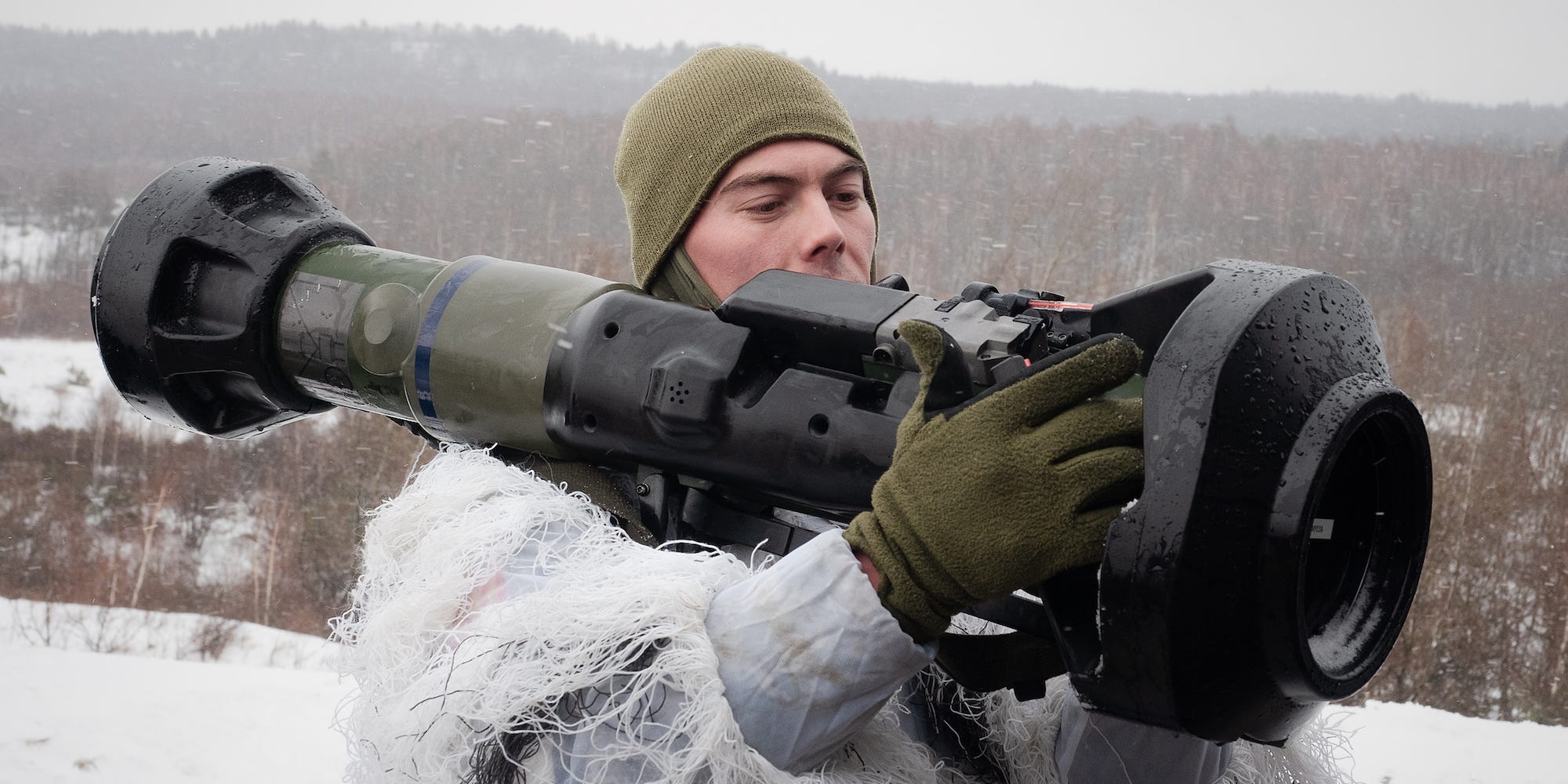 Ukraine NLAW anti-tank missile