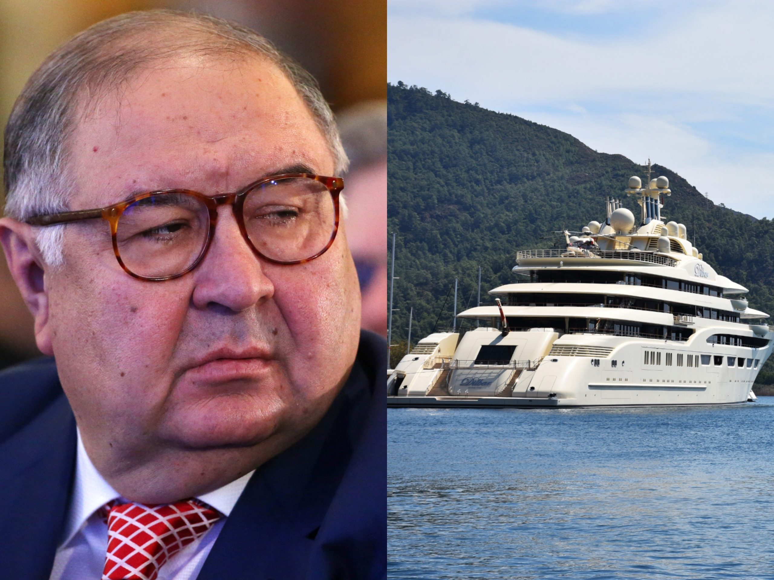 Alisher Usmanov, Dilbar superyacht