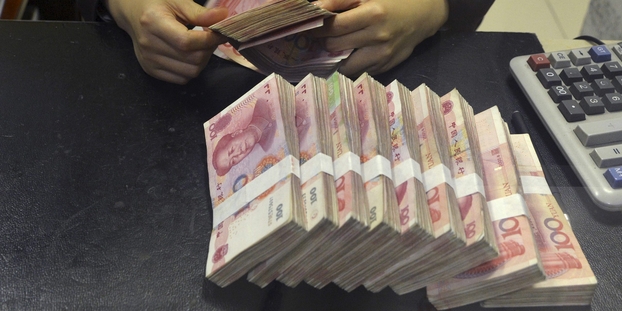 Chinese bankbiljetten.