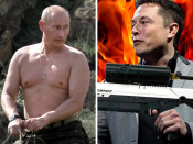 Musk Poetin gevecht