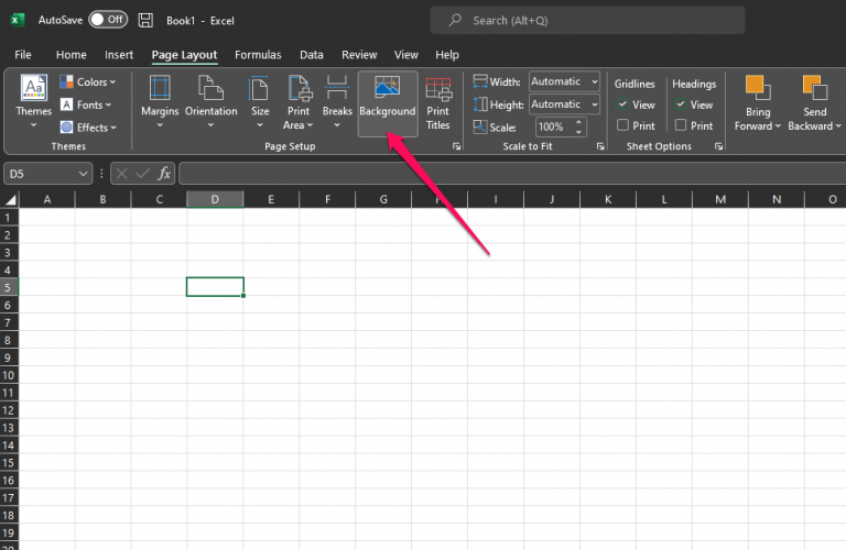 How to enable dark mode in Microsoft Excel, including a spreadsheet's cells