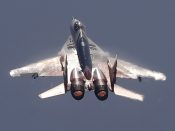 Een MiG-29 straaljager