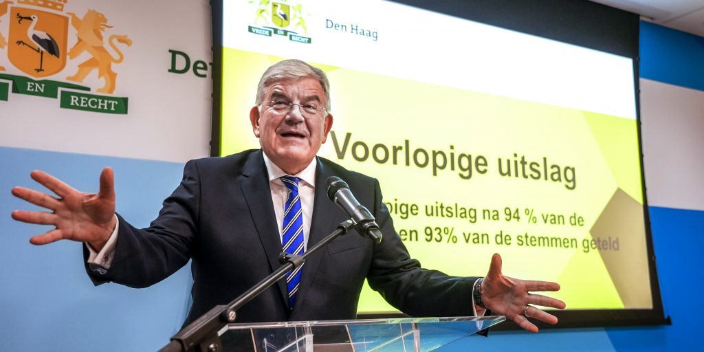 Jan van Zanen, Burgemeester van Den Haag