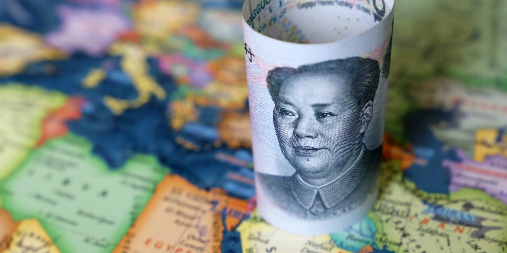 yuan dollar Rusland China