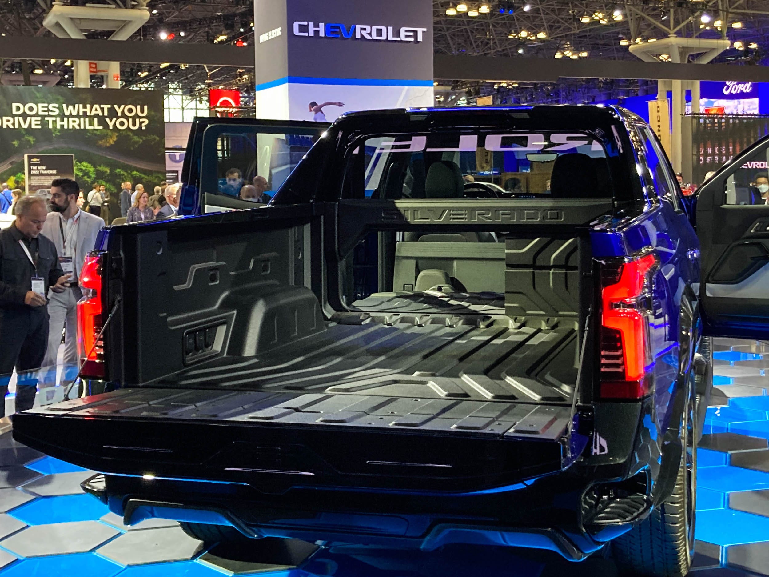 De Chevrolet Silverado EV.