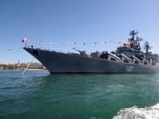 Moskva Russisch oorlogsschip