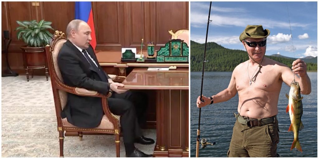 Poetin gezondheid ziek