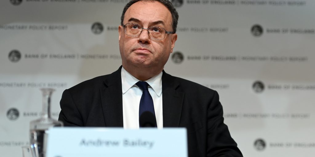 Governor of the Bank of England, Andrew Bailey
