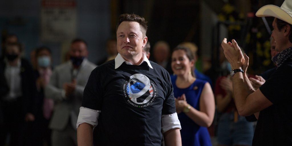 Elon Musk bij Space-X