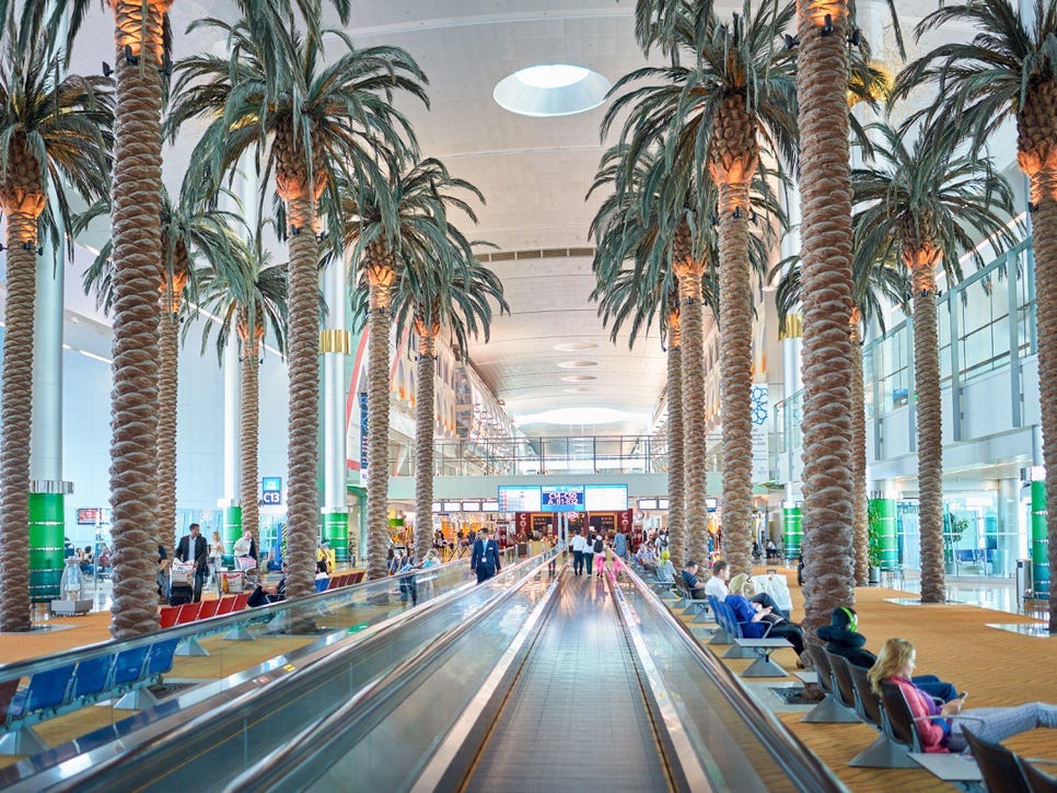Dubai International Airport.