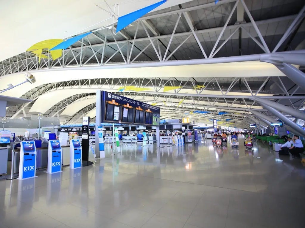 Kansai International Airport.